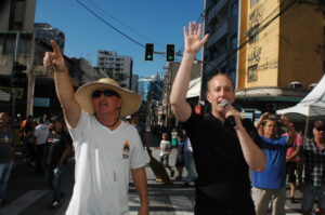 Segunda Corrida de Rolimã na Rua São Bento e XV de Novembro contou com a participação do Prefeito Municipal Rodrigo Manga.