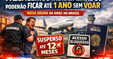 Passageiros indisciplinados poderão ficar até 1 ano sem voar no Brasil, prevê nova regra da ANAC