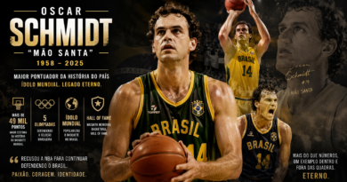 Oscar Schmidt, lenda do basquete brasileiro, morre aos 68 anos