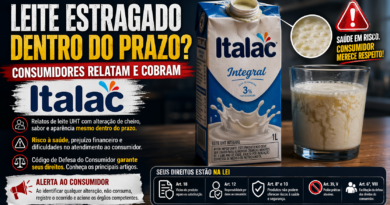Consumidores relatam leite estragado dentro do prazo e cobram respostas da Italac