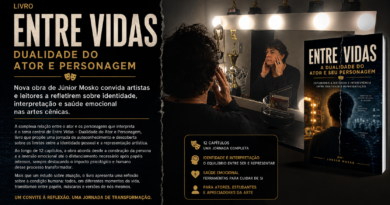 Livro de Júnior Mosko explora os desafios da relação entre ator e personagem