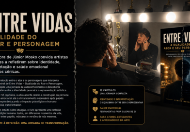 Livro de Júnior Mosko explora os desafios da relação entre ator e personagem