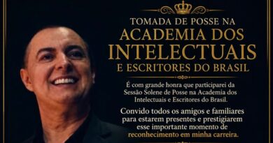 JÚNIOR MOSKO É EMPOSSADO ACADÊMICO DA ACADEMIA DOS INTELECTUAIS E ESCRITORES DO BRASIL