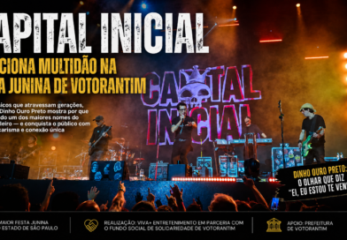 Capital Inicial na Festa Junina de Votorantim com clássicos e conexão com o público