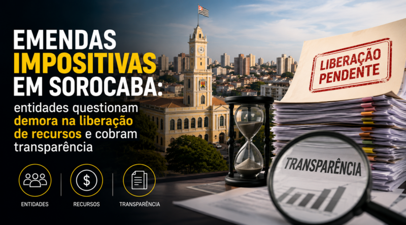 Entidades questionam Prefeitura de Sorocaba demora de recursos e transparência