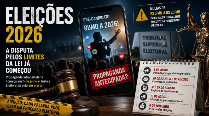 A linha tênue entre a pré-campanha e a ilegalidade: começa o período que mais derruba candidatos antes mesmo da eleição