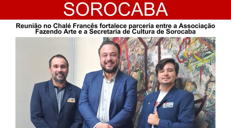 Fazendo Arte e Secretaria da Cultura alinham parcerias em reunião no Chalé Francês