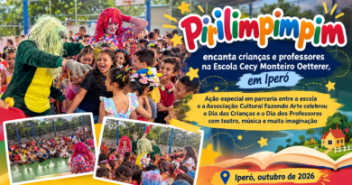Fazendo Arte encanta crianças e professores em Iperó